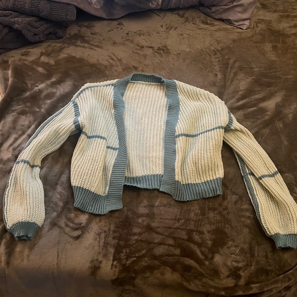 Mint Green Cardigan